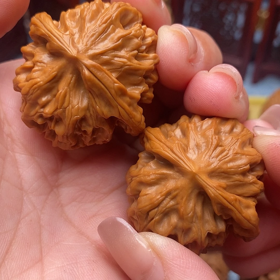 用***7文玩核桃把件38精品龙鳞