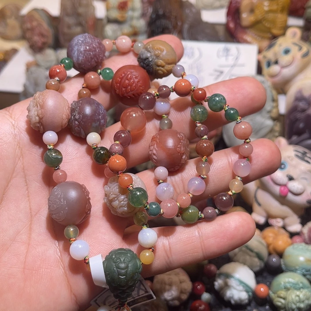 未镶嵌手串石英质玉