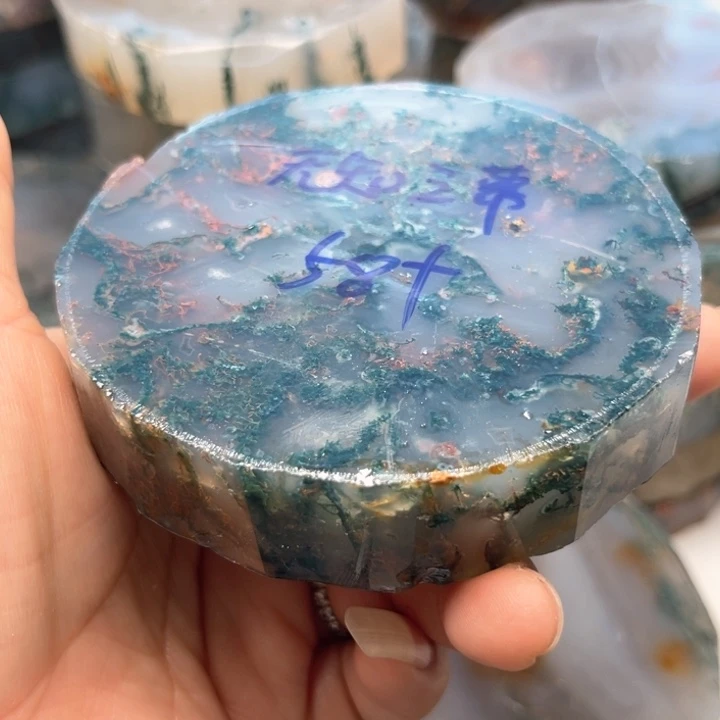 无***幕定制玛瑙定制水草玛瑙手镯