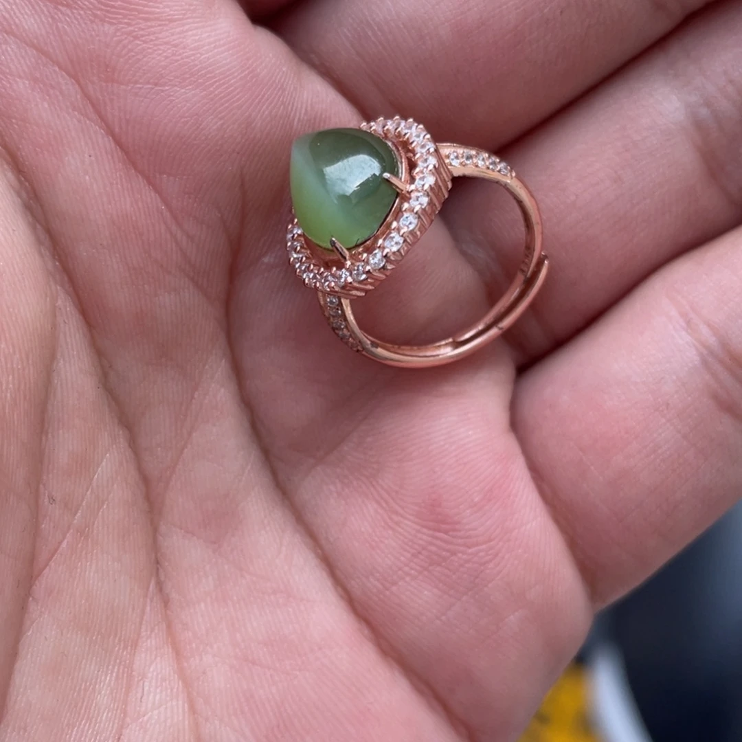 和田玉银S925镶嵌颈饰六****