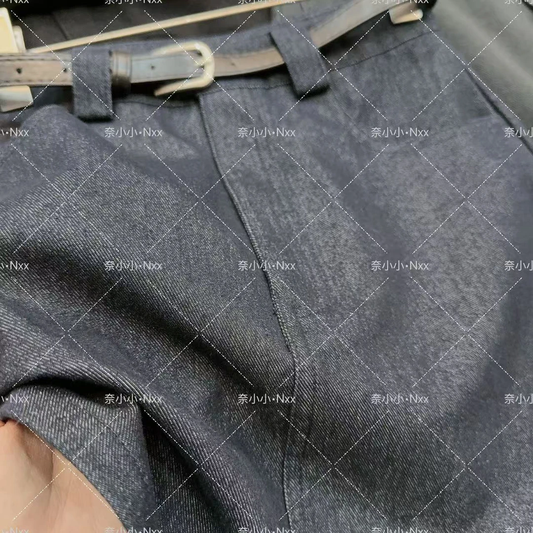 洗水牛仔裙半身裙女2025春夏季新款高腰显瘦a字有内衬短裙