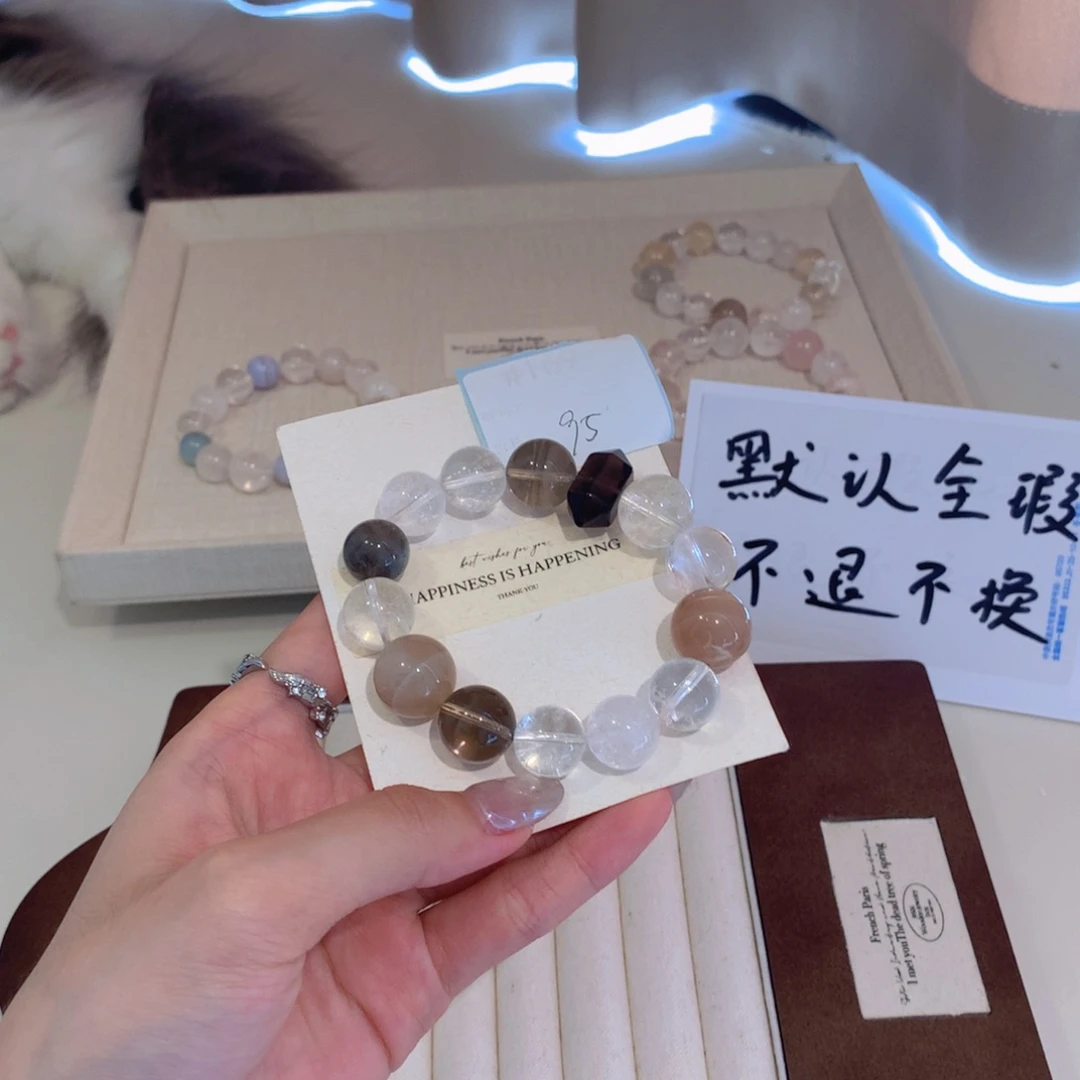 未镶嵌手串水晶169号全瑕疵不退换
