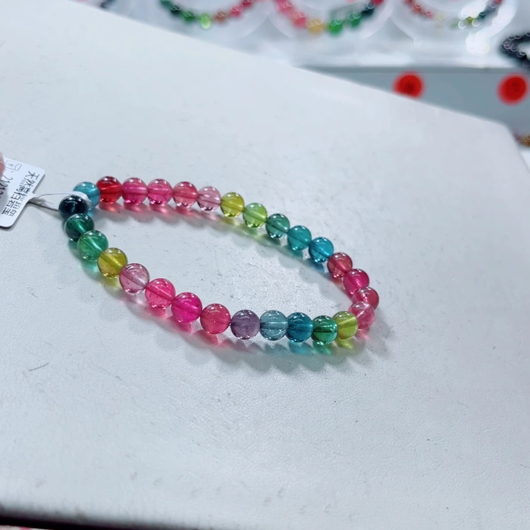 未镶嵌手链碧玺碧玺