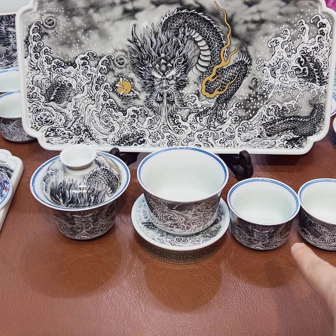 摆件景德镇陶瓷艺术展演