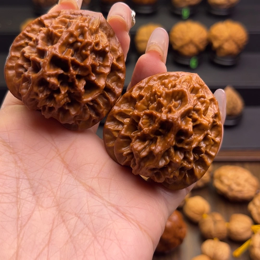 文玩核桃把件麻核桃