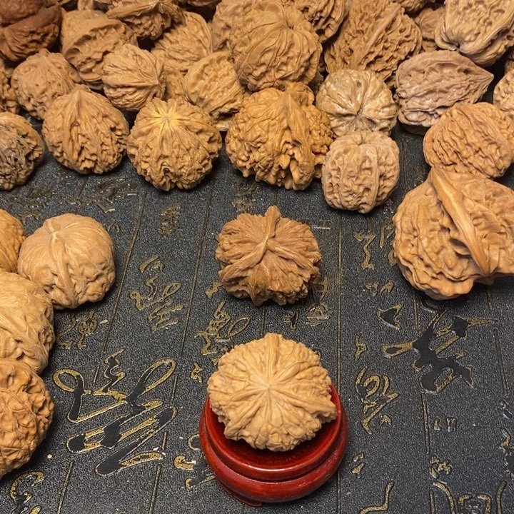 山***缘文玩核桃吊坠文玩核桃异形单只