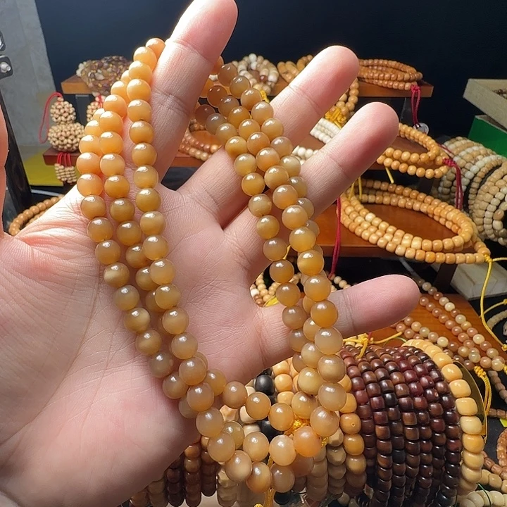 吊坠龙脊菩提玉华圆珠卡8