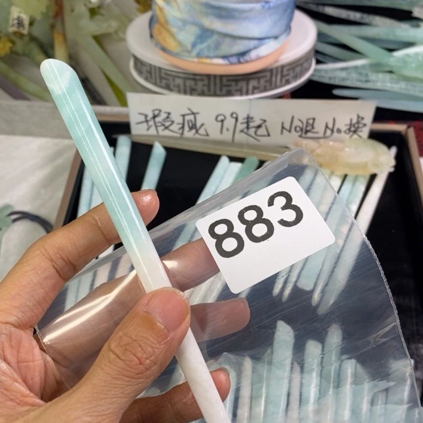 【闪购商品】岫玉发饰合金艾*儿