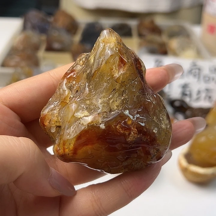 玛瑙/玉髓颈饰合金