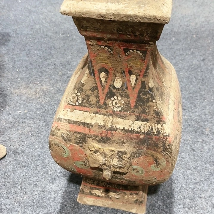 瓦当摆件摆件茶桌茶台陶瓷禾*