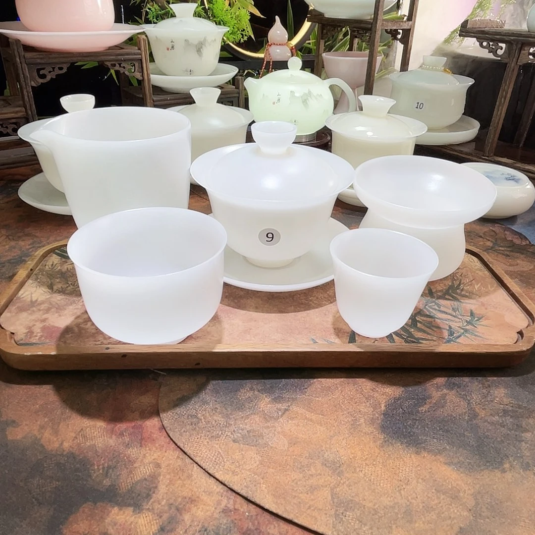 冰晶璞玉素烧11件套装