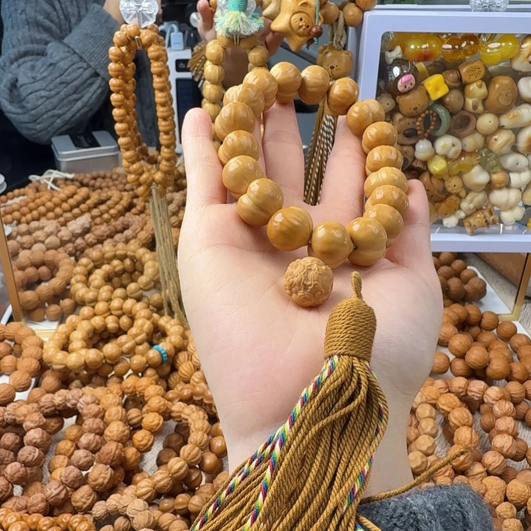 格****菩提籽类猴头手串