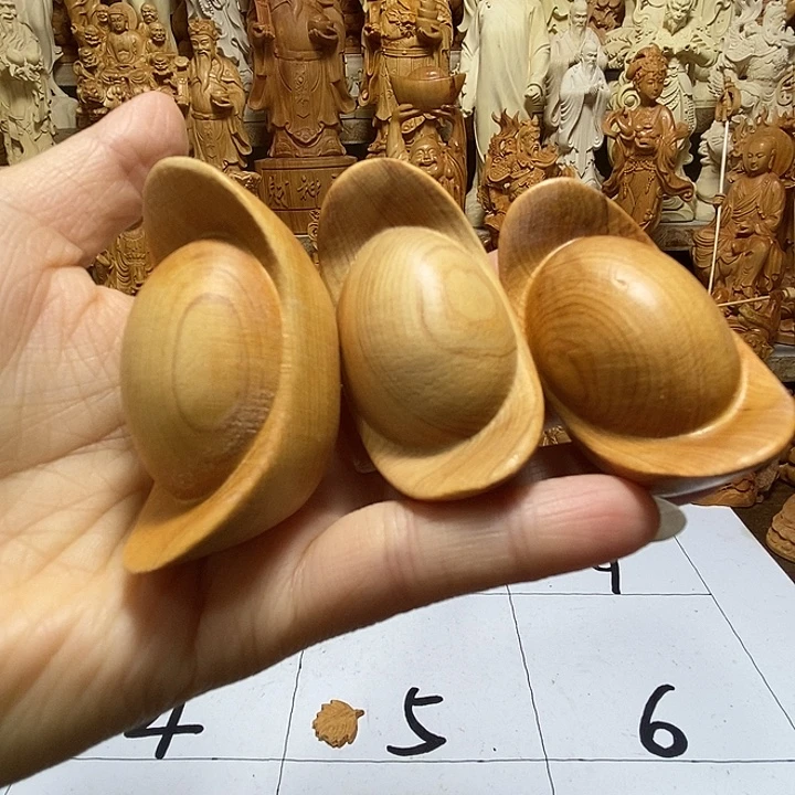 柏木（崖柏）3个元宝 小瑕