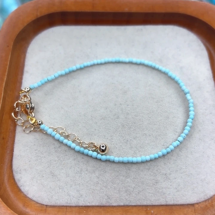 未镶嵌绿松石手链