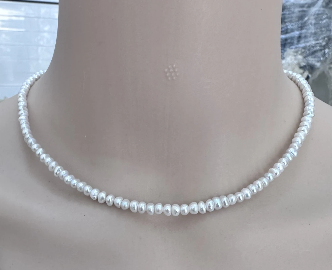 淡水扁珠小米粒4-5mm