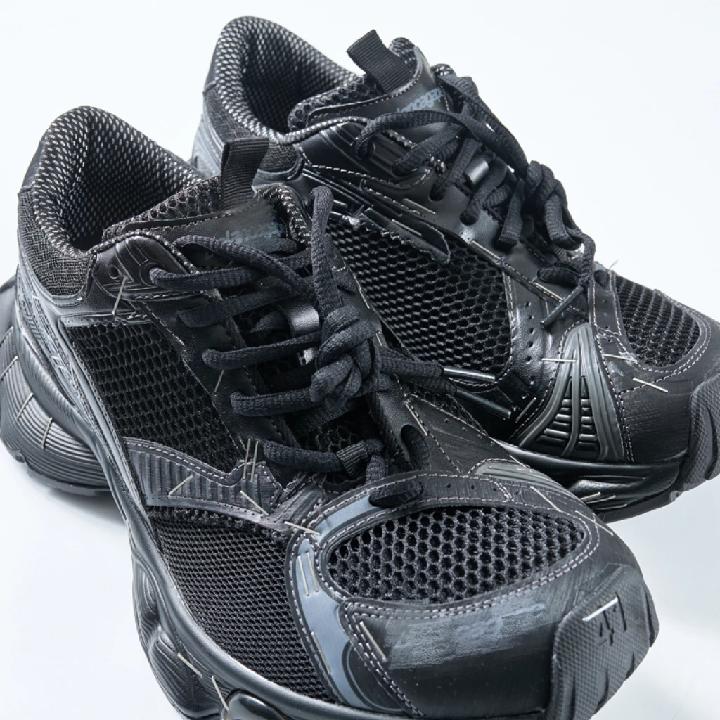 Mast『40-43码头层牛皮』青少年男女真皮订书机老爹鞋网面透气鞋子