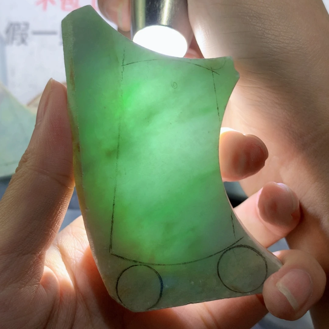 裸石翡翠天然缅甸a货60