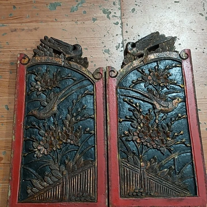 香樟木海*木雕花板，一物一拍。