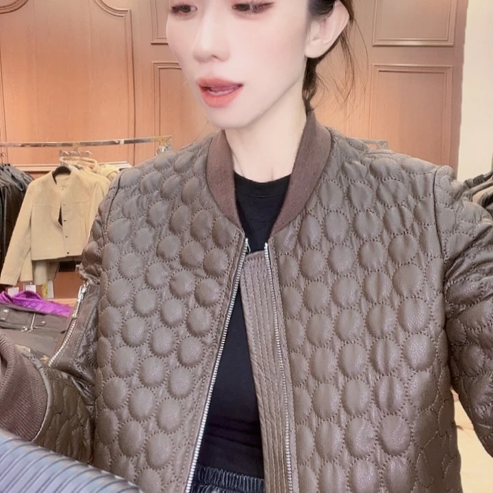 90……110斤皮衣外套