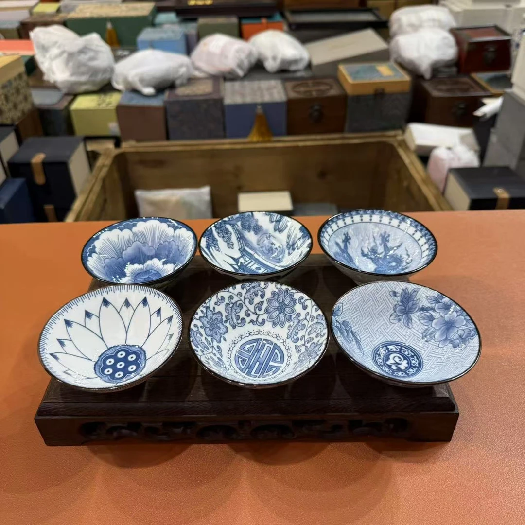 陶瓷斗笠六杯套组 4670