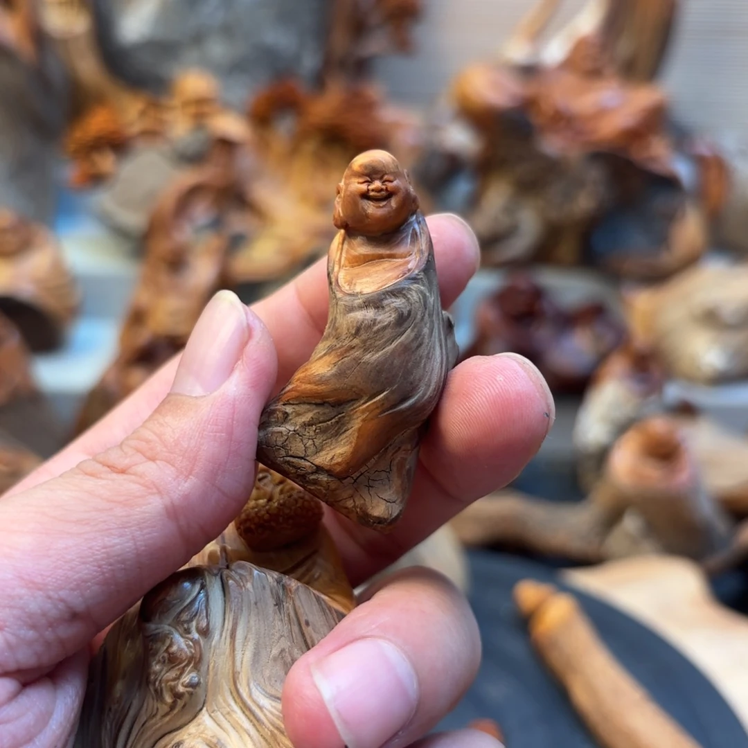 只***活柏木太行崖柏手工雕刻