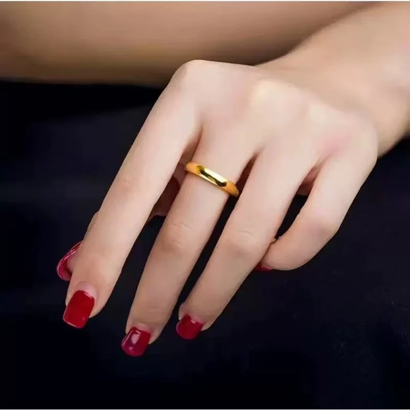 【新年福利】光面条戒开口可调节指环简约百搭素戒M3