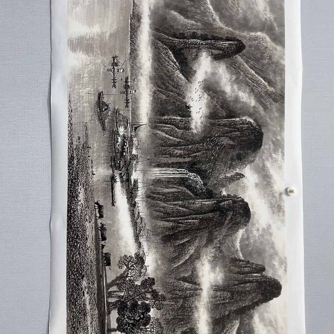 国画国画作品宣纸纯手绘