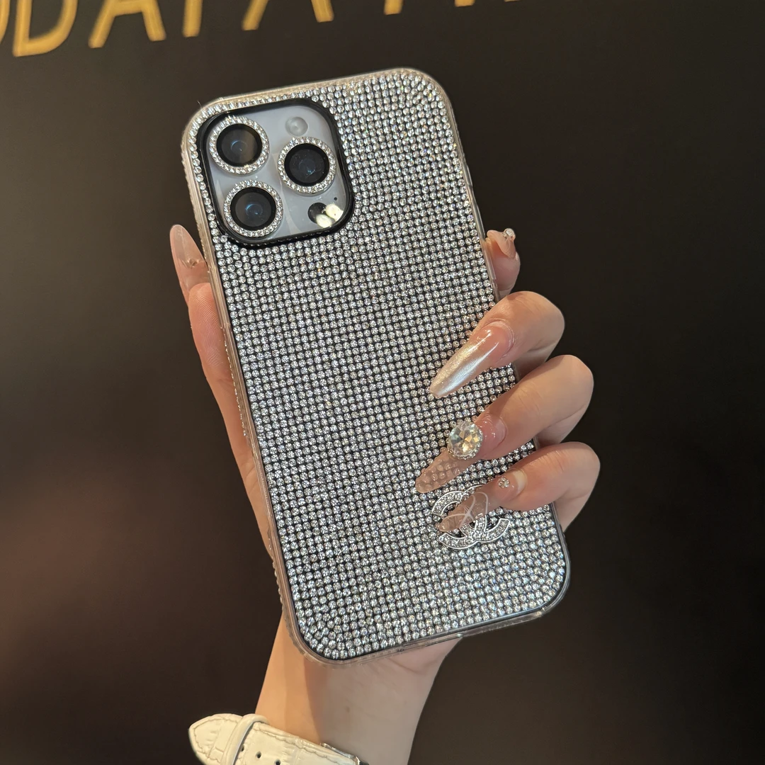 【奢华镶钻】高级钻饰手机壳适用苹果16promax/15/14/13/12防摔女款