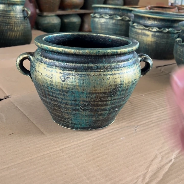 11.8-1高15口17绿金双耳