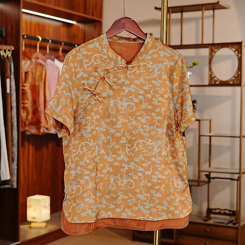 《凤箫吟-上衣》新中式上衣国风夏季百搭高级感