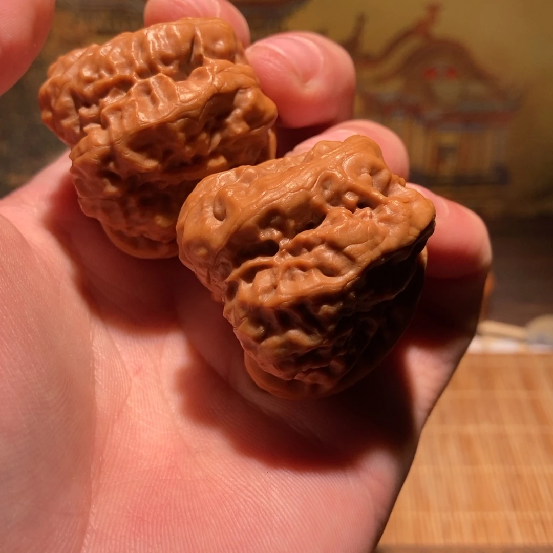 琳***凡文玩核桃吊坠蛤蟆头D01