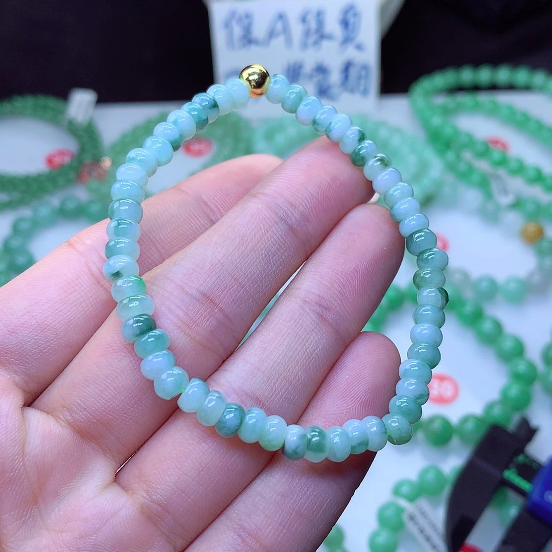 翡翠毛衣链未镶嵌