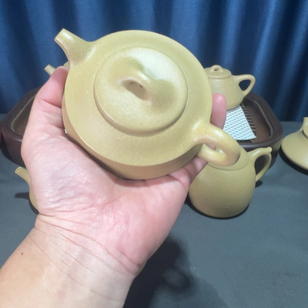 茶壶紫砂梨皮汉君