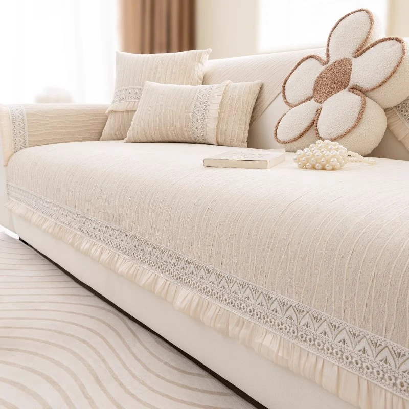 苏黎雪尼尔四季通用沙发垫沙发套罩新款夏天沙发坐垫沙发盖布巾