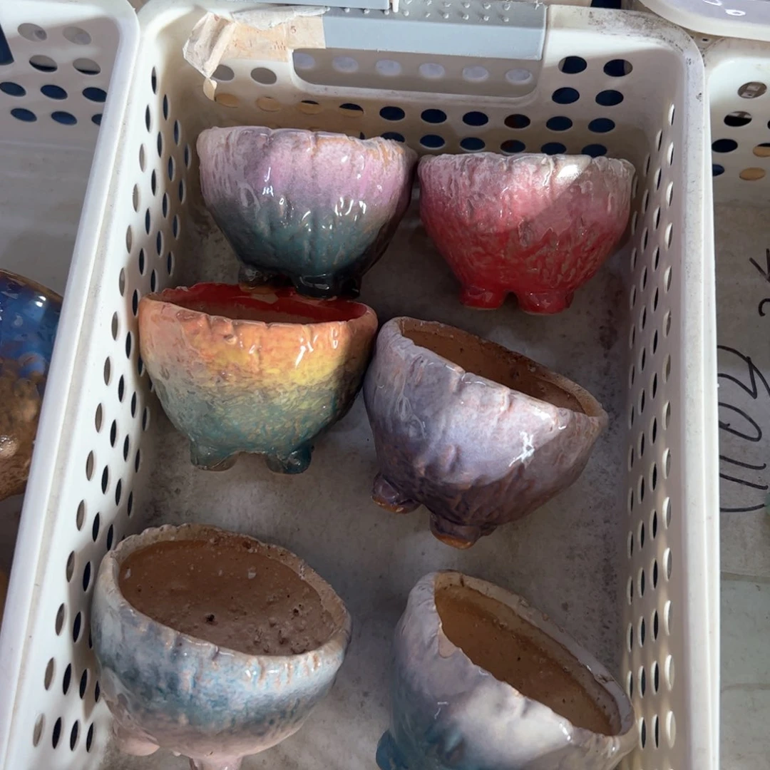 陶瓷多肉小花盆@@3