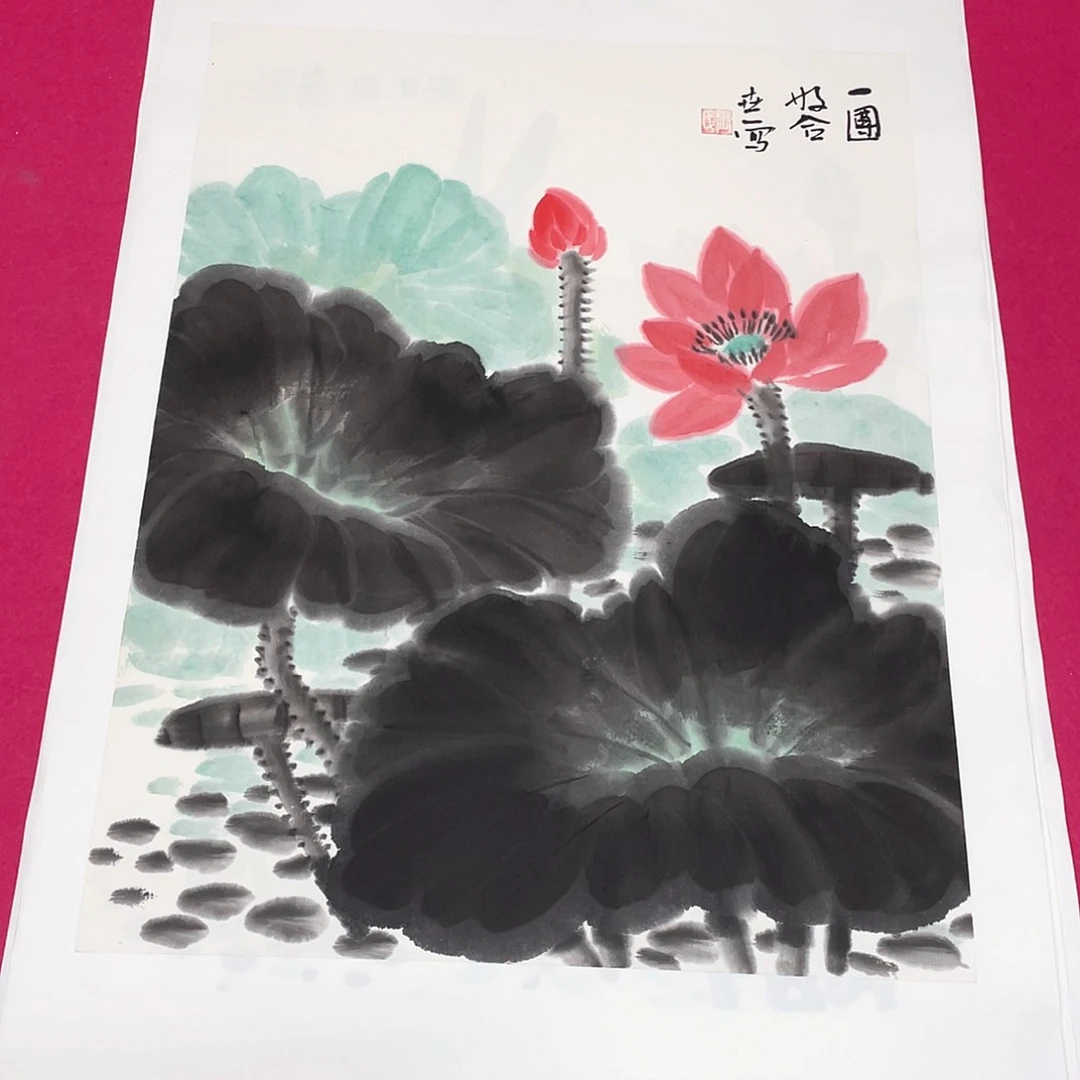 国画1.4平尺国画作品