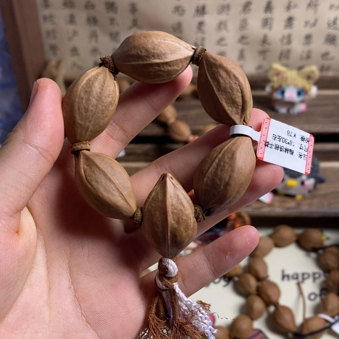 橄榄核手串/手链梅林铁核18/30左右手捻