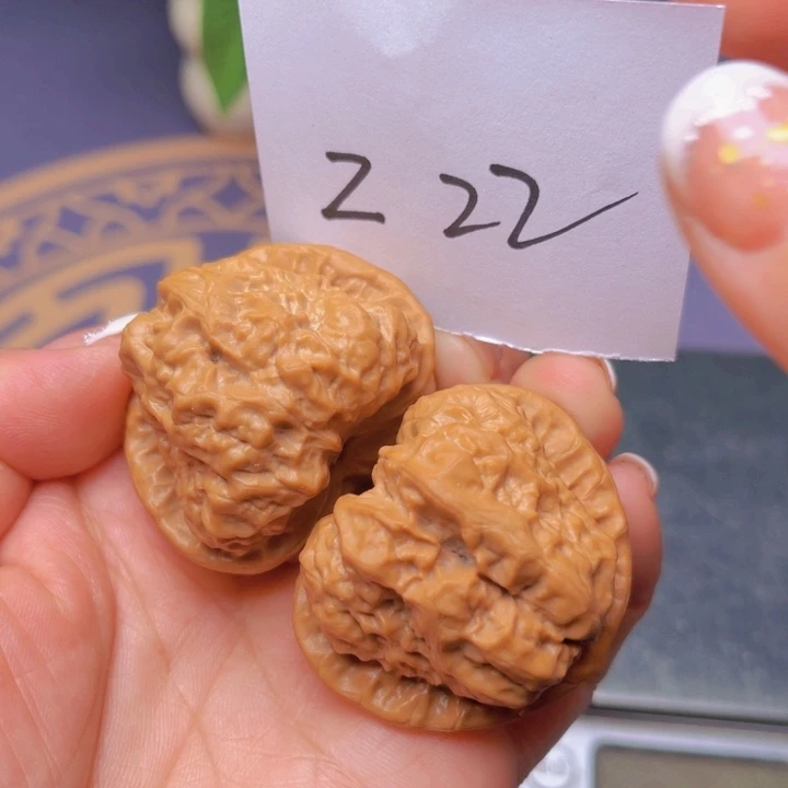 文玩核桃把件蛤蟆头22