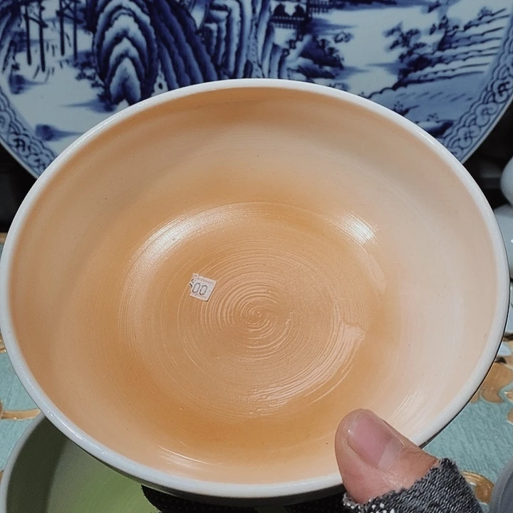 瓷片新年快乐万事如意