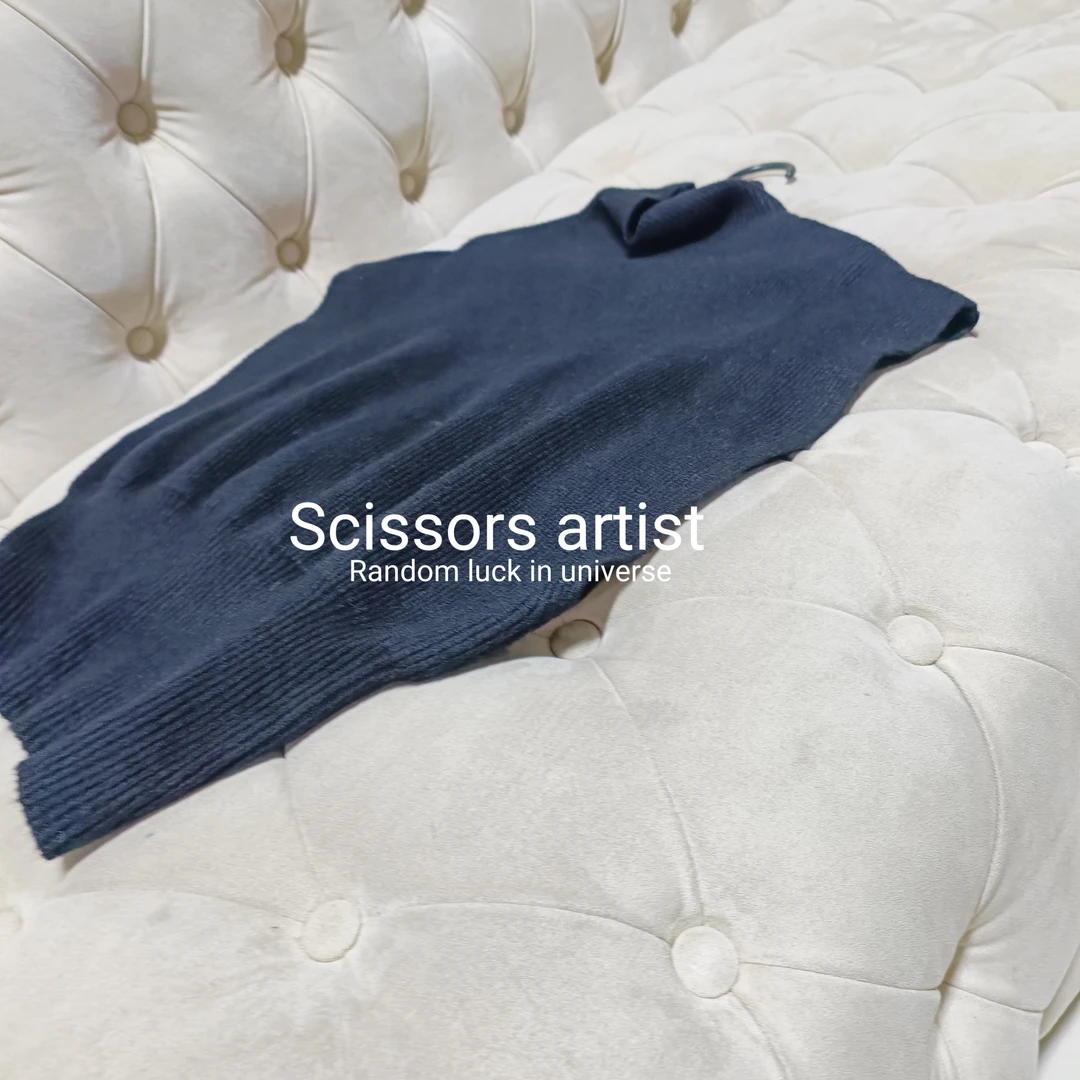 【Scissors artist】高端设计师走秀女装马甲5546