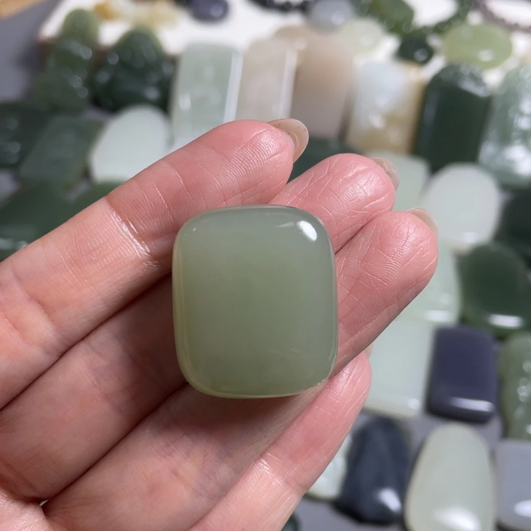 和田玉颈饰未镶嵌王*W