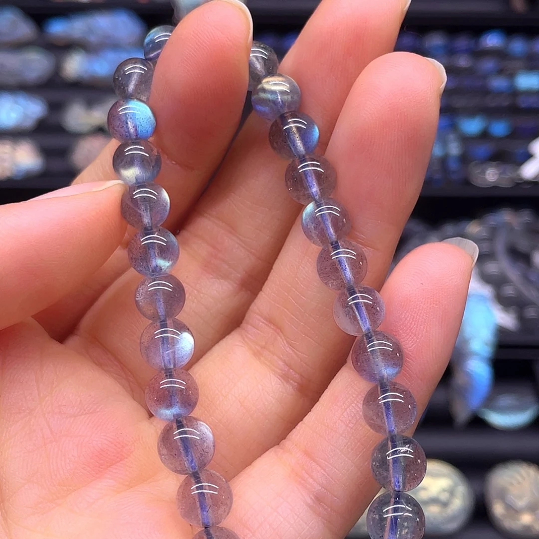*****手串长石未镶嵌7左右