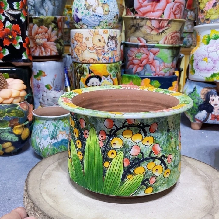 景德镇艺术手绘作品