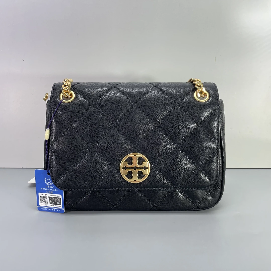 99新 TORY BURCH/汤丽柏琦 媚姐/女士斜挎包24*18*8cmSG060403