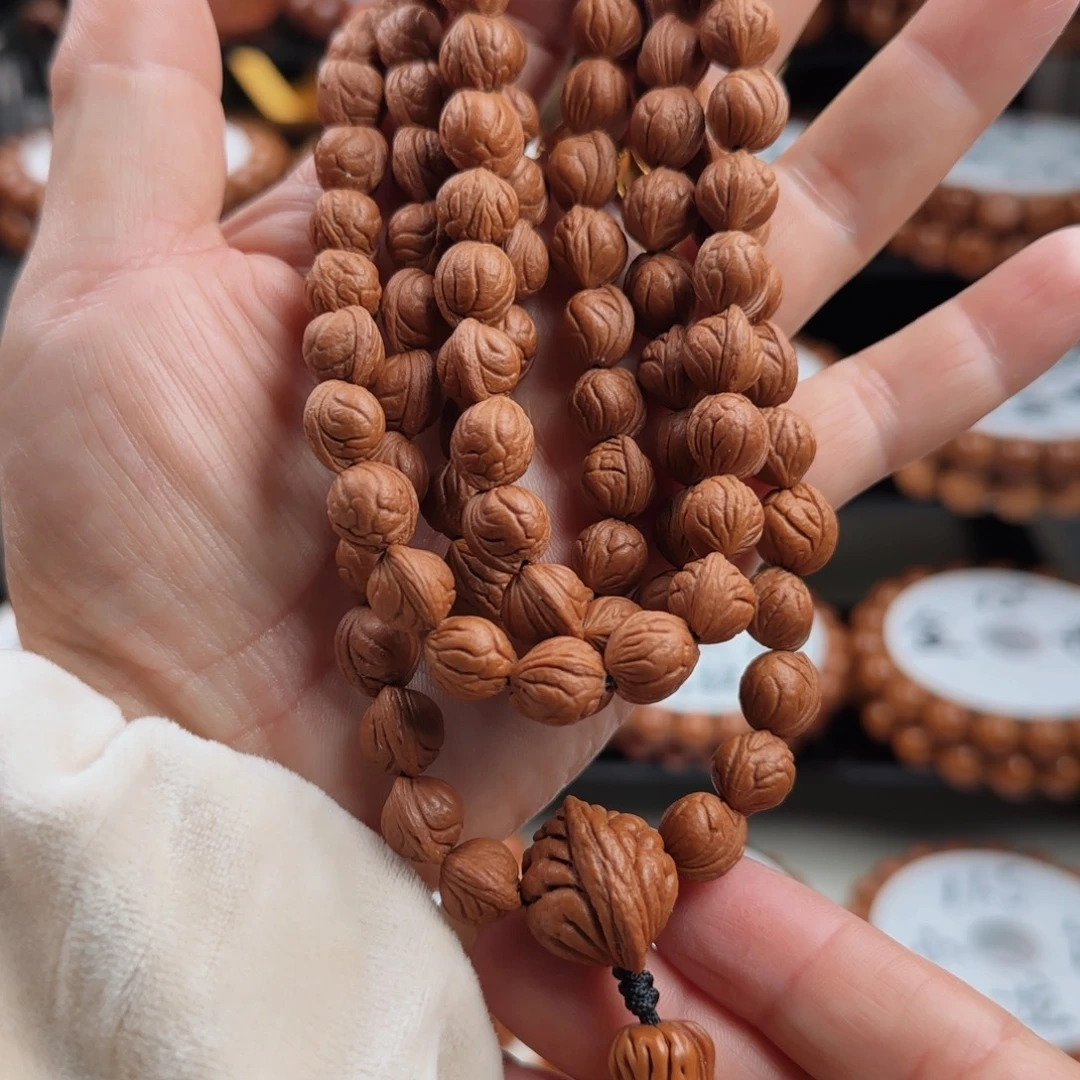 桃核吊坠原皮脖挂