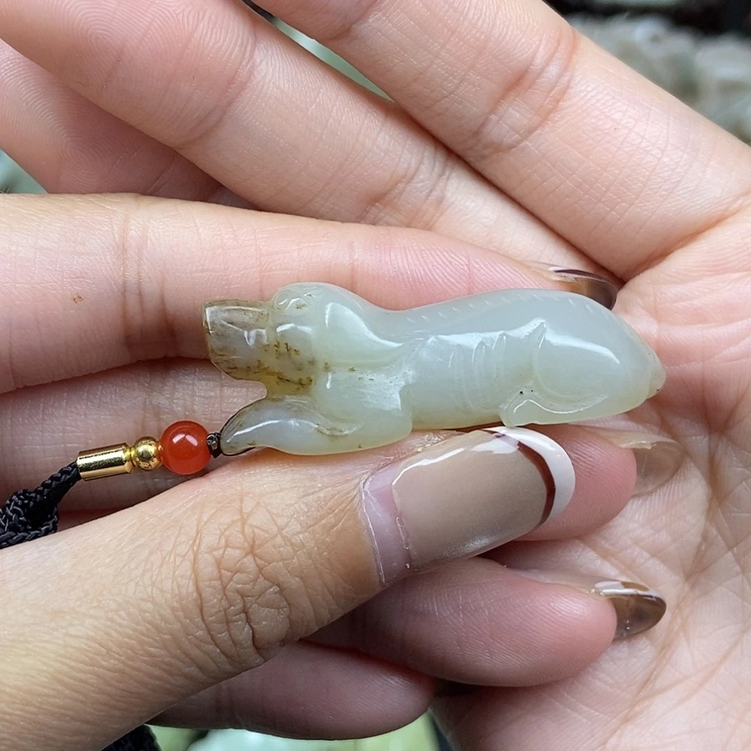 五***哥和田玉未镶嵌挂件