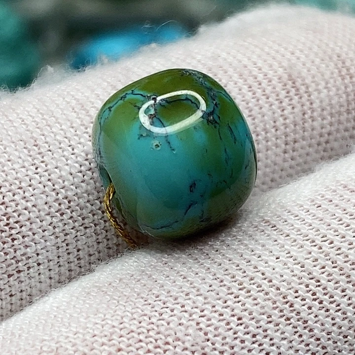 绿松石未镶嵌天然原矿 地大质检