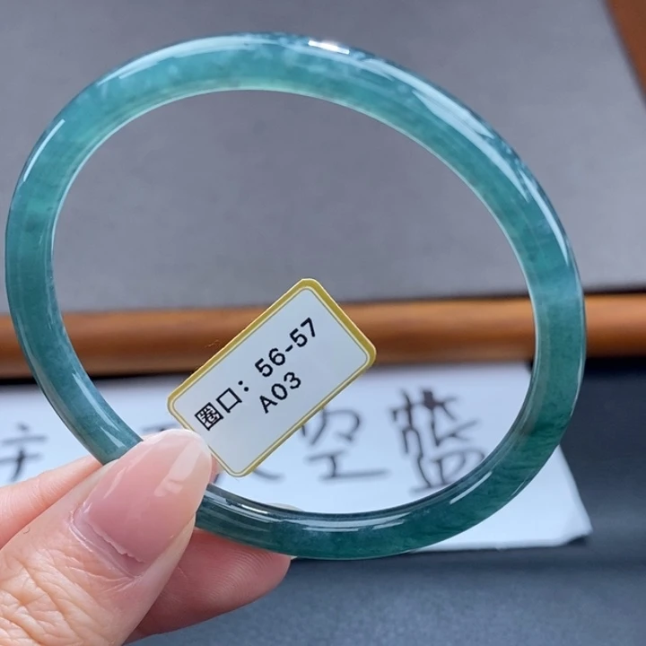 翡翠未镶嵌手镯翡翠手镯37