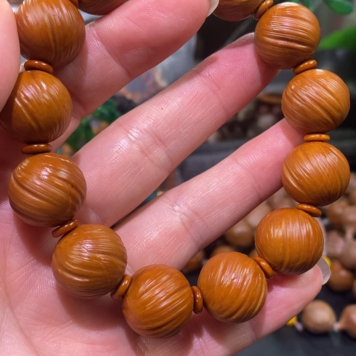 橄榄核手串/手链定风珠16