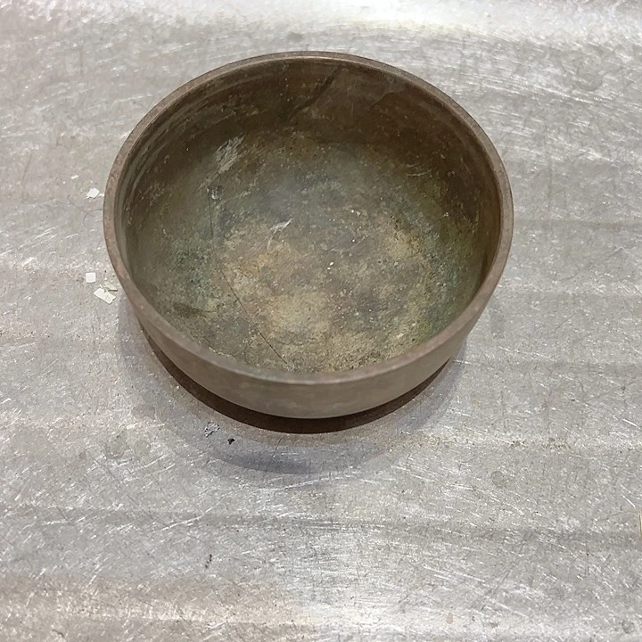白**石黄铜摆件工艺品，